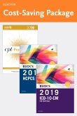 cover image - 2019 ICD-10-CM Hospital Edition, 2019 HCPCS Professional Edition and AMA 2019 CPT Professional Edition Package