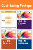 cover image - 2019 ICD-10-CM Hospital Edition, 2019 ICD-10-PCS Edition, 2019 HCPCS Professional Edition and AMA 2019 CPT Professional Edition Package