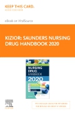 cover image - Saunders Nursing Drug Handbook 2020 Elsevier eBook on VitalSource (Retail Access Card)