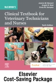 McCurnins Clinical Textbook for Veterinary Technicians and Nurses Textbook and Workbook Package