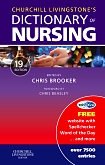 cover image - Evolve Resources for Churchill Livingstone's Dictionary of Nursing,19th Edition