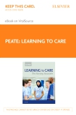 cover image - Learning to Care Elsevier eBook on VitalSource (Retail Access Card)