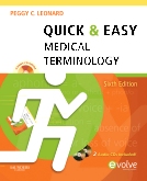 cover image - Quick & Easy Medical Terminology - Elsevier eBook on VitalSource,6th Edition