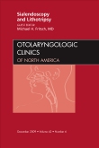 Sialendoscopy and Lithotripsy, An Issue of Otolaryngologic Clinics