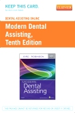 cover image - Dental Assisting Online (DAO) for Modern Dental Assisting (User Guide and Access Code),10th Edition