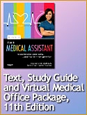 cover image - Kinn's The Medical Assistant - Text, Study Guide and Virtual Medical Office Package,11th Edition