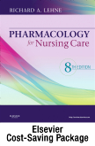 cover image - Pharmacology for Nursing Care - Text and Study Guide Package,8th Edition