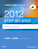 cover image - Step-by-Step Medical Coding 2012 Edition