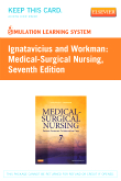cover image - Simulation Learning System for Ignatavicius and Workman: Medical-Surgical Nursing (User Guide & Access Code Version),7th Edition