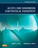cover image - Acute Care Handbook for Physical Therapists,4th Edition
