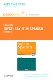 cover image - Say It in Spanish - Elsevier eBook on VitalSource (Retail Access Card),3rd Edition