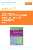 cover image - Dentistry, Dental Practice, and the Community - Elsevier eBook on VitalSource (Retail Access Card),6th Edition