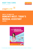 cover image - Today's Medical Assistant - Elsevier eBook on VitalSource (Retail Access Card)
