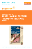 cover image - Manual Physical Therapy of the Spine - Elsevier eBook on VitalSource (Retail Access Card)