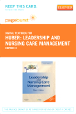cover image - Leadership and Nursing Care Management - Elsevier eBook on VitalSource (Retail Access Card),4th Edition