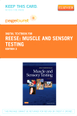 cover image - Muscle and Sensory Testing - Elsevier eBook on VitalSource (Retail Access Card),3rd Edition