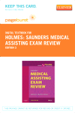 cover image - Saunders Medical Assisting Exam Review - Elsevier eBook on VitalSource (Retail Access Card),3rd Edition