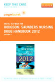 cover image - Saunders Nursing Drug Handbook 2012 - Elsevier eBook on VitalSource (Retail Access Card)