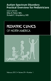 Autism Spectrum Disorders: Practical Overview For Pediatricians,  An Issue of Pediatric Clinics