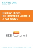 cover image - HESI Case Studies: RN Fundamentals Collection (1 Year Version)