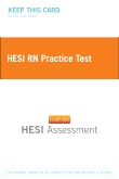 cover image - HESI RN Practice Test,2nd Edition