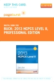 cover image - 2013 HCPCS Level II Professional Edition - Elsevier eBook on VitalSource (Retail Access Card)