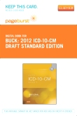 cover image - 2012 ICD-10-CM Draft Standard Edition - Elsevier eBook on VitalSource (Retail Access Card)