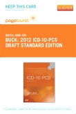 cover image - 2012 ICD-10-PCS Draft Standard Edition - Elsevier eBook on VitalSource (Retail Access Card)