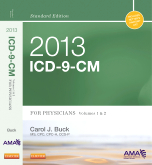 cover image - 2013 ICD-9-CM for Physicians, Volumes 1 and 2, Standard Edition