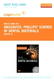 cover image - Phillips' Science of Dental Materials - Elsevier eBook on VitalSource (Retail Access Card),12th Edition