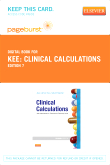 cover image - Clinical Calculations - Elsevier eBook on VitalSource (Retail Access Card),7th Edition