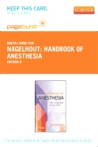 cover image - Handbook of Anesthesia - Elsevier eBook on VitalSource (Retail Access Card),5th Edition