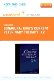 cover image - Kirk's Current Veterinary Therapy XV - Elsevier eBook on VitalSource (Retail Access Card)