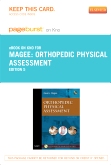 cover image - Orthopedic Physical Assessment- E-Book on Kno (Retail Access Card),5th Edition