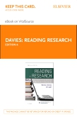 cover image - Reading Research - Elsevier eBook on VitalSource (Retail Access Card),6th Edition