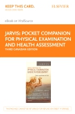 cover image - Pocket Companion for Physical Examination and Health Assessment - Elsevier eBook on VitalSource (Retail Access Card),3rd Edition