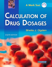 cover image - Drug Calculations Online for Ogden Calculation of Drug Dosages (Access Code),8th Edition