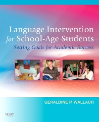 cover image - Language Intervention for School-Age Students,1st Edition