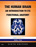 cover image - Evolve Resources for Nolte's The Human Brain,6th Edition