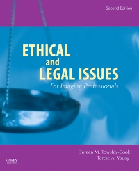 cover image - Ethical and Legal Issues for Imaging Professionals - Elsevier eBook on VitalSource,2nd Edition