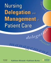 cover image - Nursing Delegation and Management of Patient Care- Elsevier eBook on VitalSource,1st Edition