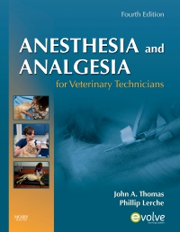 cover image - Anesthesia and Analgesia for Veterinary Technicians - Elsevier eBook on VitalSource,4th Edition