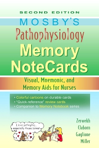 cover image - Mosby's Pathophysiology Memory NoteCards,2nd Edition