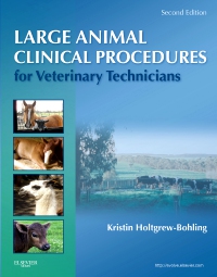 cover image - Large Animal Clinical Procedures for Veterinary Technicians - Elsevier eBook on VitalSource,2nd Edition