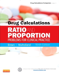 cover image - Drug Calculations - Elsevier eBook on VitalSource,9th Edition