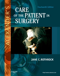 cover image - Alexander's Care of the Patient in Surgery - Elsevier eBook on VitalSource,14th Edition