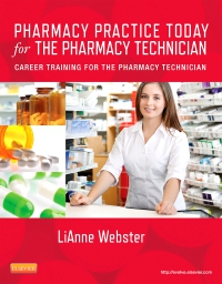 cover image - Pharmacy Practice Today for the Pharmacy Technician,1st Edition