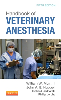 cover image - Handbook of Veterinary Anesthesia,5th Edition