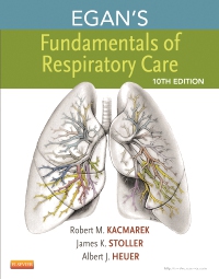 cover image - Egan's Fundamentals of Respiratory Care - Elsevier eBook on VitalSource,10th Edition