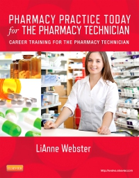 cover image - Pharmacy Practice for Today's Pharmacy Technician Elsevier eBook on VitalSource,1st Edition